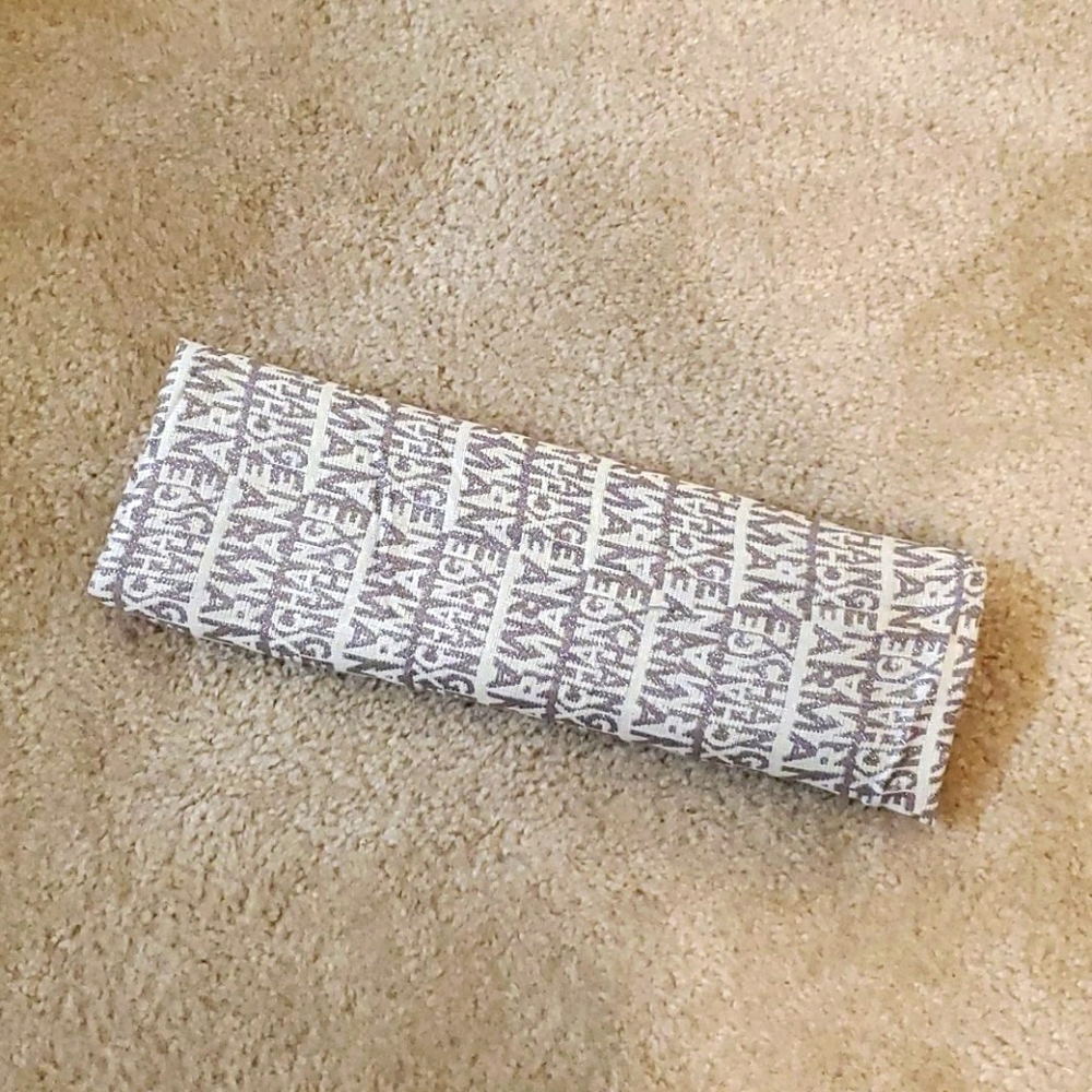 Armani Exchange Logo scarf